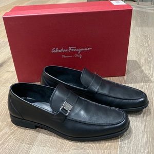 Black classic tazio Salvatore Ferragamo style .